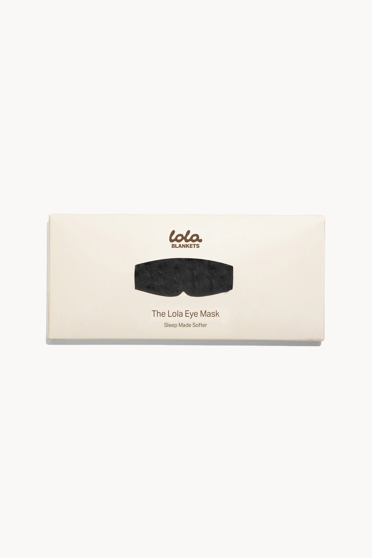 The Lola Eye Mask | Charcoal Grey