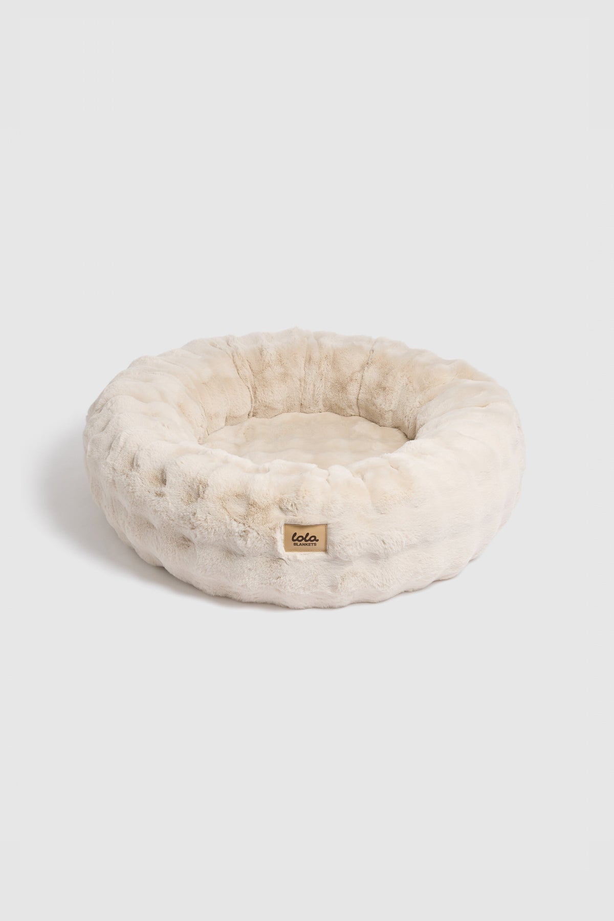 The Lola Bubble Pet Bed | Antique Ivory